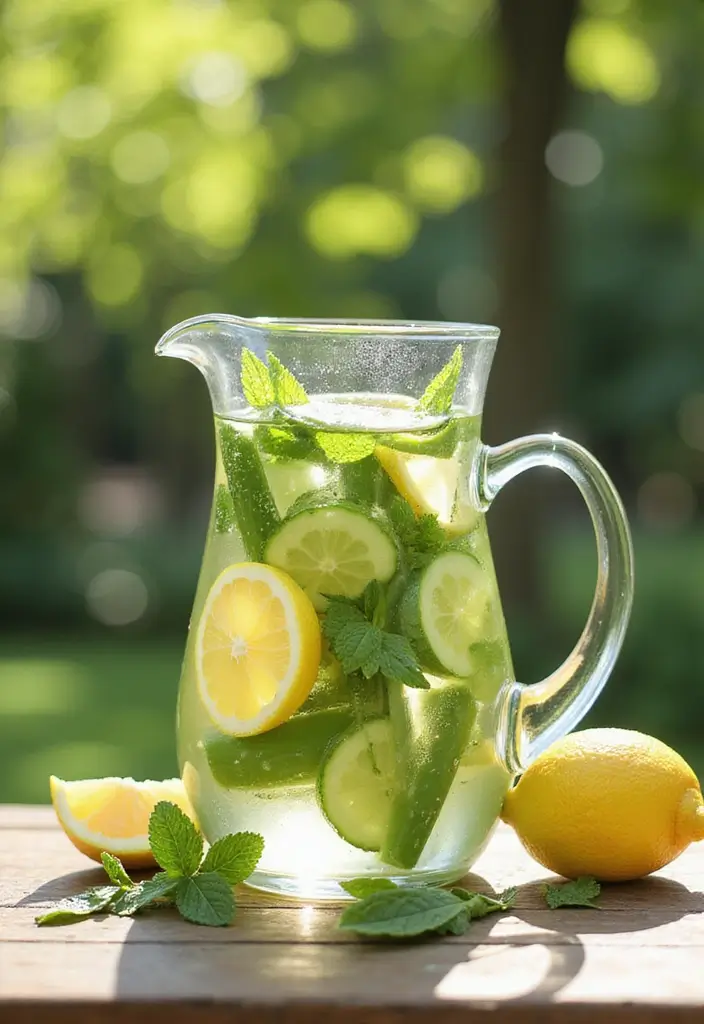 30 Aloe Vera Plant Ideas for Health, Beauty and Decor 18 30 Aloe Vera Plant Ideas for Health, Beauty and Decor - 18. Aloe Vera Infused Water