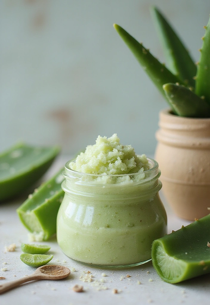 30 Aloe Vera Plant Ideas for Health, Beauty and Decor 29 30 Aloe Vera Plant Ideas for Health, Beauty and Decor - 29. Aloe Vera for Natural Face Scrub