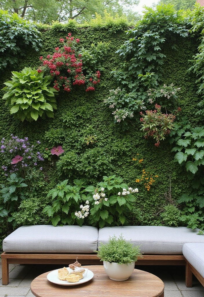 30 Backyard Plant Ideas That Transform Outdoor Living 11 30 Backyard Plant Ideas That Transform Outdoor Living - 11. Green Walls