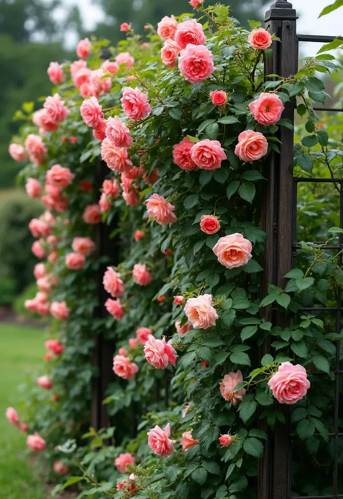 30 Backyard Plant Ideas That Transform Outdoor Living 2 30 Backyard Plant Ideas That Transform Outdoor Living - 2. Climbing Roses