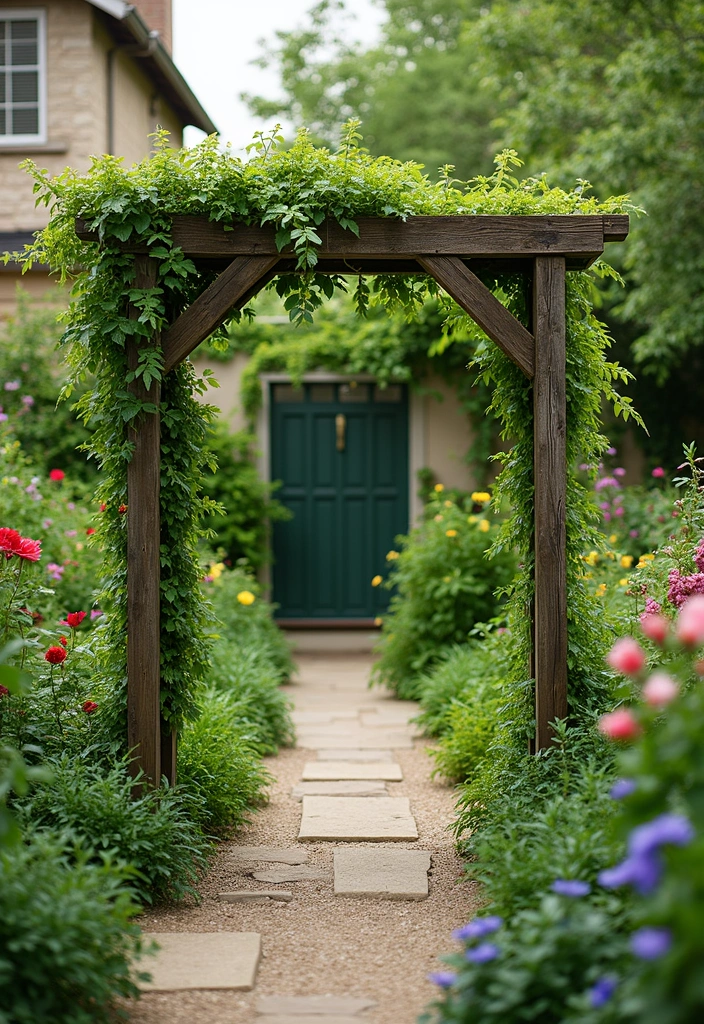 30 Backyard Plant Ideas That Transform Outdoor Living 21 30 Backyard Plant Ideas That Transform Outdoor Living - 21. Creative Use of Trellises