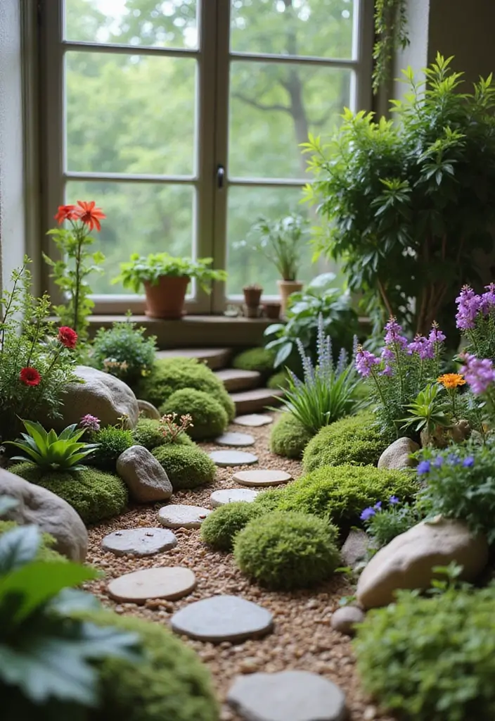 30 Balcony Plant Ideas for Small Yet Lush Spaces 21 30 Balcony Plant Ideas for Small Yet Lush Spaces - 21. Miniature Landscape Gardens