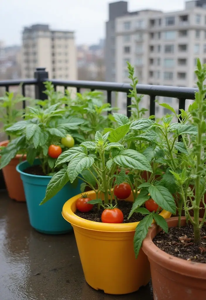 30 Balcony Plant Ideas for Small Yet Lush Spaces 22 30 Balcony Plant Ideas for Small Yet Lush Spaces - 22. Balcony Veggie Patch