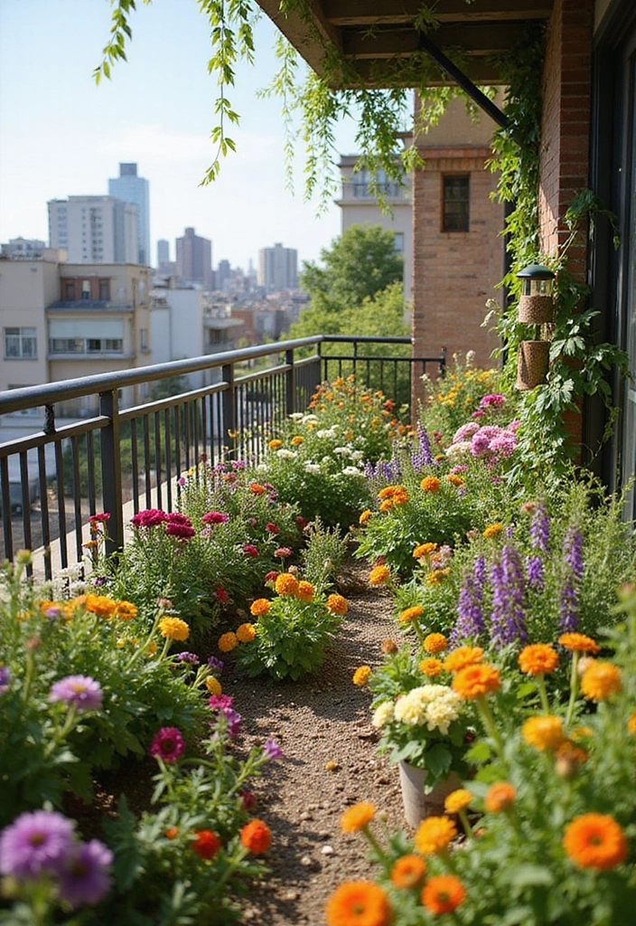30 Balcony Plant Ideas for Small Yet Lush Spaces 24 30 Balcony Plant Ideas for Small Yet Lush Spaces - 24. Wildlife-Friendly Gardens