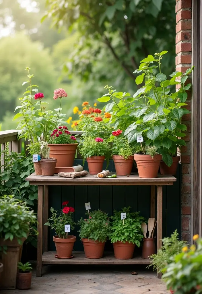 30 Balcony Plant Ideas for Small Yet Lush Spaces 25 30 Balcony Plant Ideas for Small Yet Lush Spaces - 25. Plant Care Stations