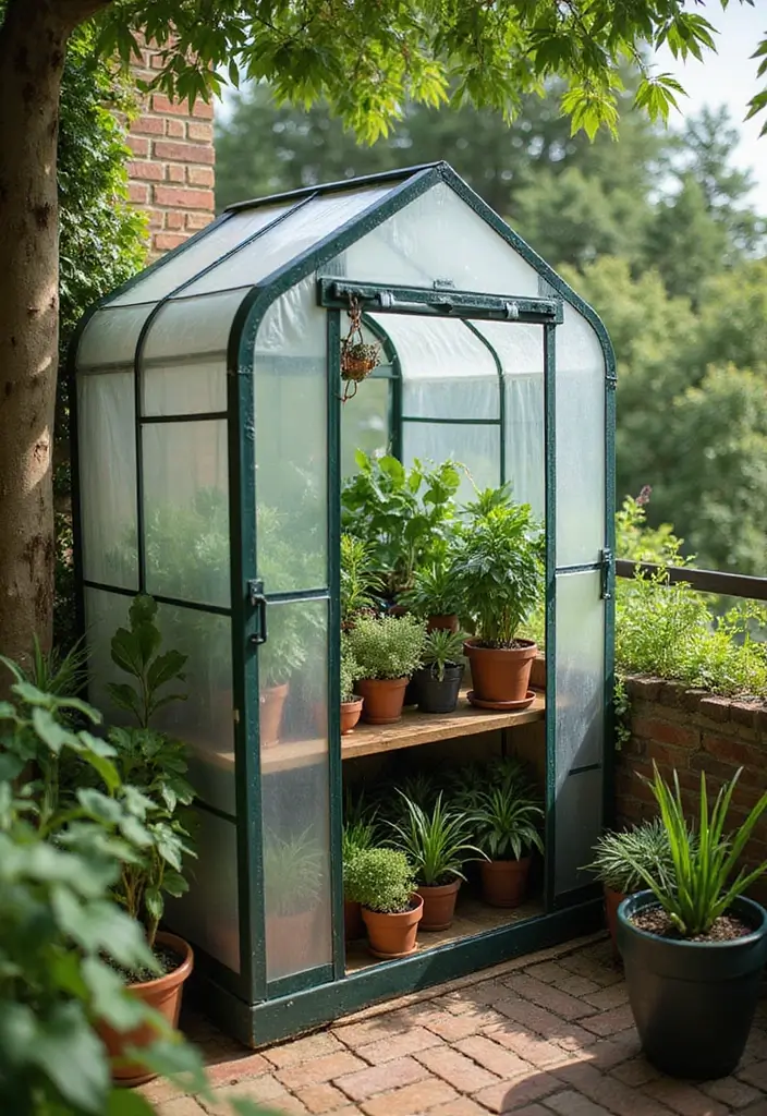 30 Balcony Plant Ideas for Small Yet Lush Spaces 28 30 Balcony Plant Ideas for Small Yet Lush Spaces - 28. Greenhouse Balconies