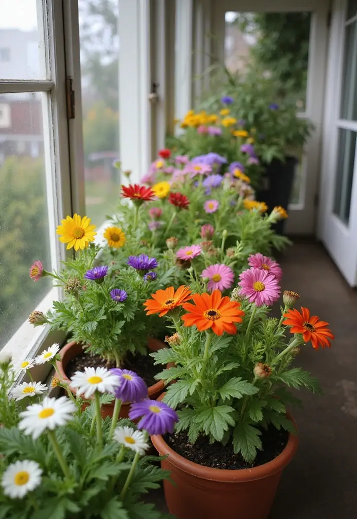 30 Balcony Plant Ideas for Small Yet Lush Spaces 6 30 Balcony Plant Ideas for Small Yet Lush Spaces - 6. Edible Flowers