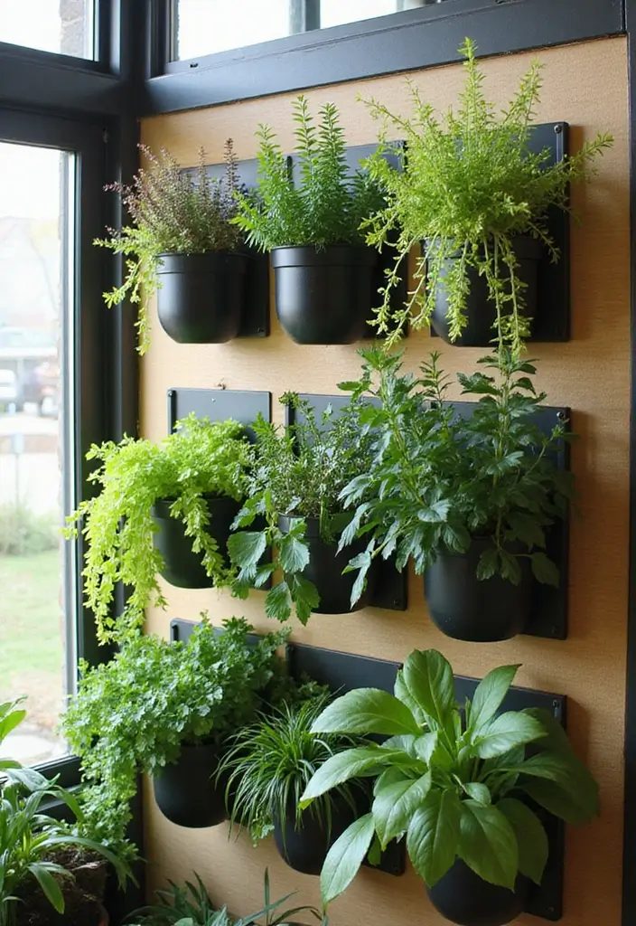 30 Bay Window Plant Ideas That Brighten Your Home 28 30 Bay Window Plant Ideas That Brighten Your Home - 28. Vertical Garden Setup