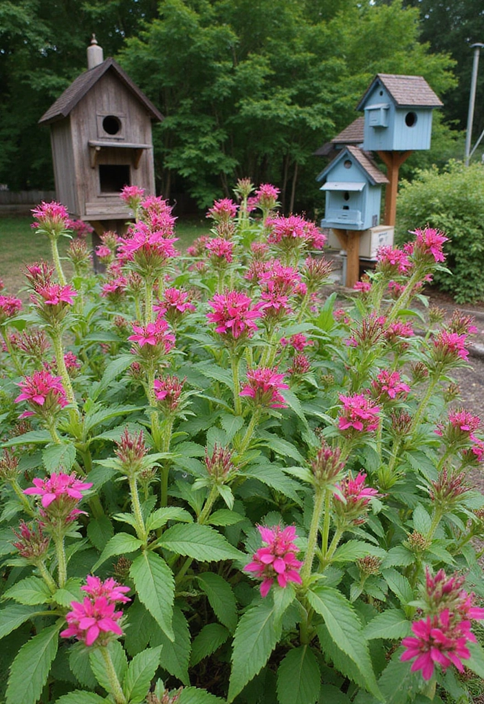 30 Beautiful Bee Balm Plant Ideas for Your Garden 9 30 Beautiful Bee Balm Plant Ideas for Your Garden - 9. Bird-Friendly Gardens