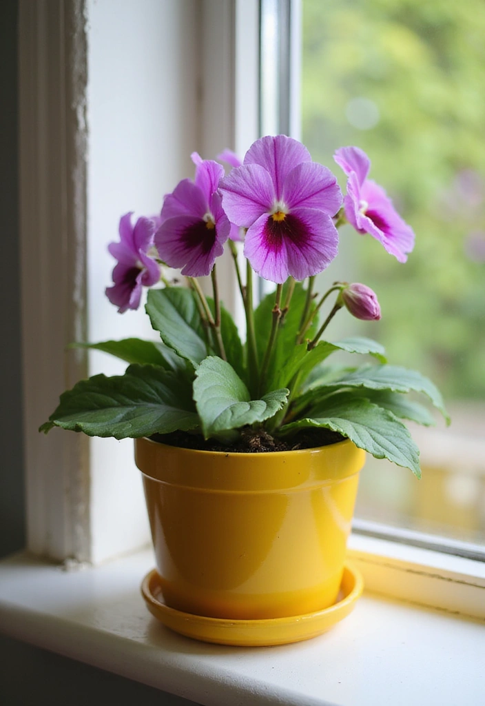 30 Best Plants for Your Room to Improve Air and Mood 18 30 Best Plants for Your Room to Improve Air and Mood - 18. African Violet (Saintpaulia)
