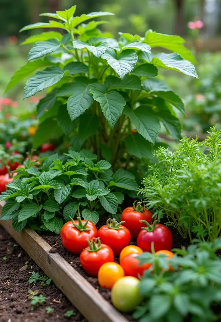 30 Castor Bean Plant Ideas for Bold Garden Statements 8 30 Castor Bean Plant Ideas for Bold Garden Statements - 8. Edible Accents with Castor Beans