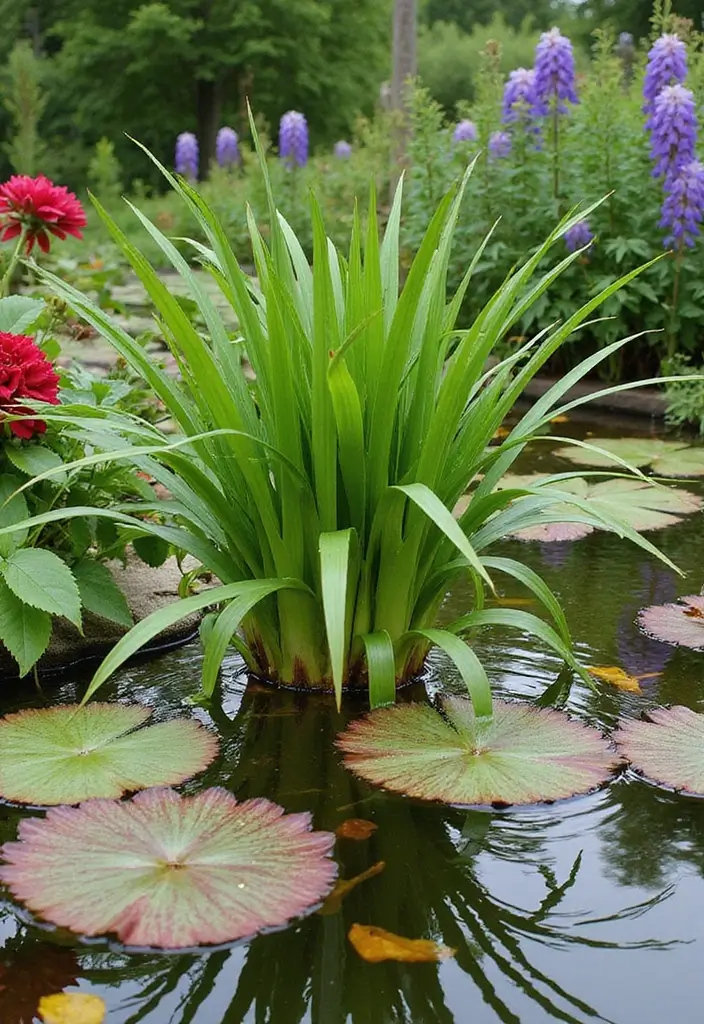 30 Cat Tails Plant Ideas for Water Gardens and Ponds 14 30 Cat Tails Plant Ideas for Water Gardens and Ponds - 14. Implement Companion Planting