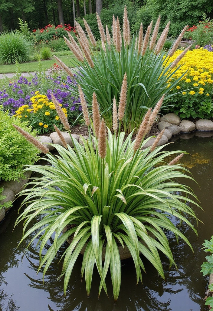 30 Cat Tails Plant Ideas for Water Gardens and Ponds 17 30 Cat Tails Plant Ideas for Water Gardens and Ponds - 17. Explore Variegated Cat Tail Varieties