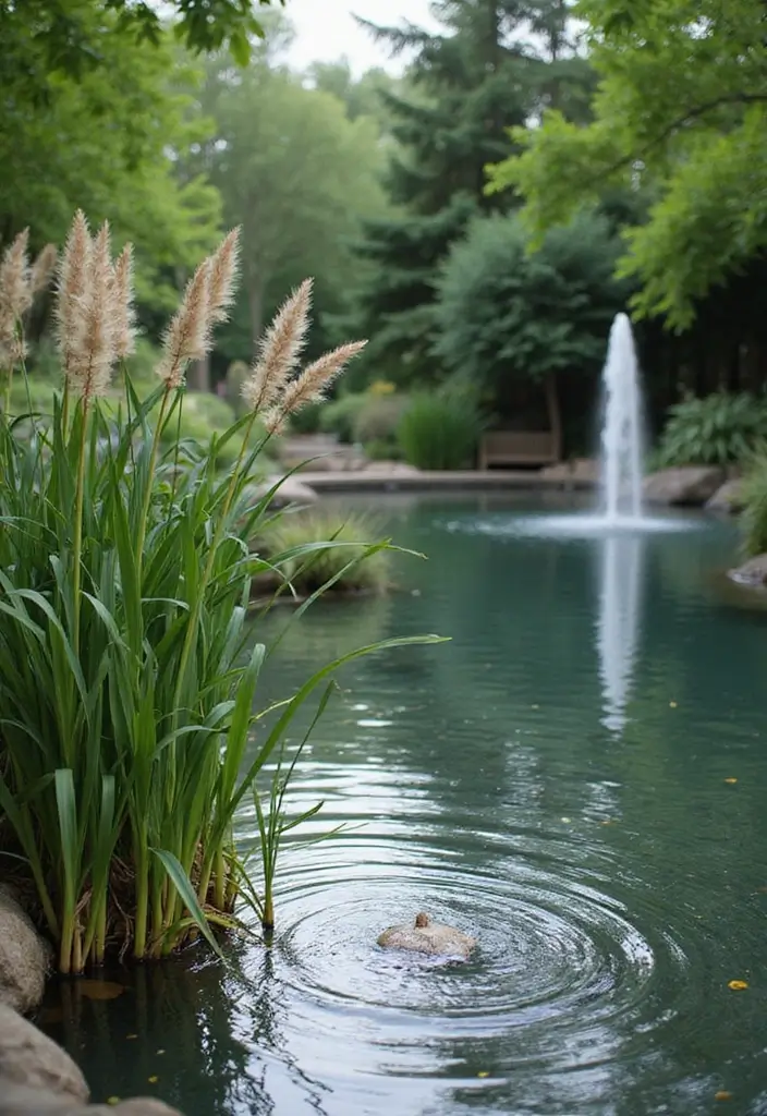 30 Cat Tails Plant Ideas for Water Gardens and Ponds 25 30 Cat Tails Plant Ideas for Water Gardens and Ponds - 25. Incorporate Sound for Tranquility