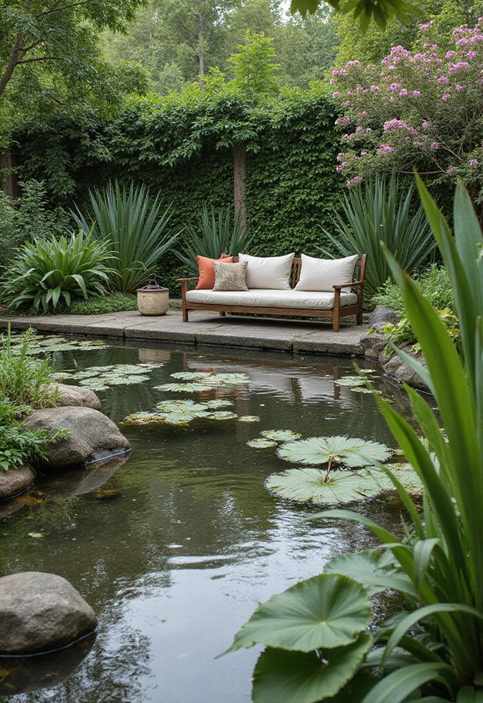 30 Cat Tails Plant Ideas for Water Gardens and Ponds 27 30 Cat Tails Plant Ideas for Water Gardens and Ponds - 27. Designate a Relaxation Zone