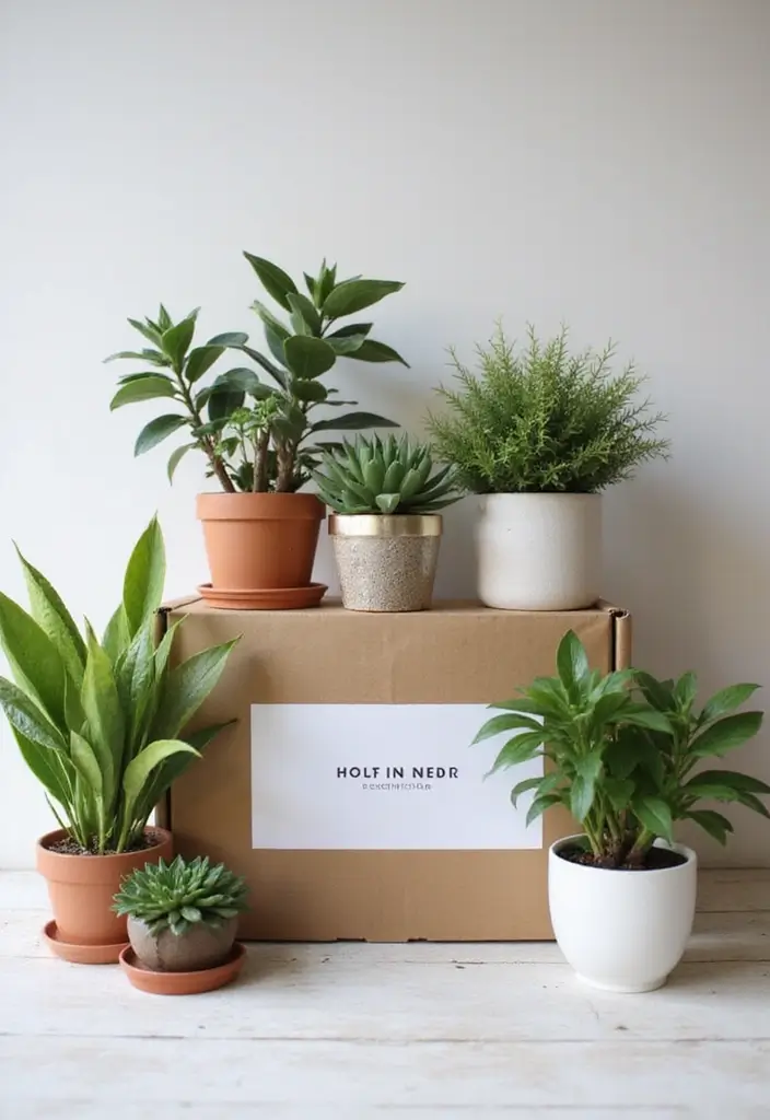 30 Clever Plant Packaging Ideas for Gifts and Shops 24 30 Clever Plant Packaging Ideas for Gifts and Shops - 24. Plant Box Subscription