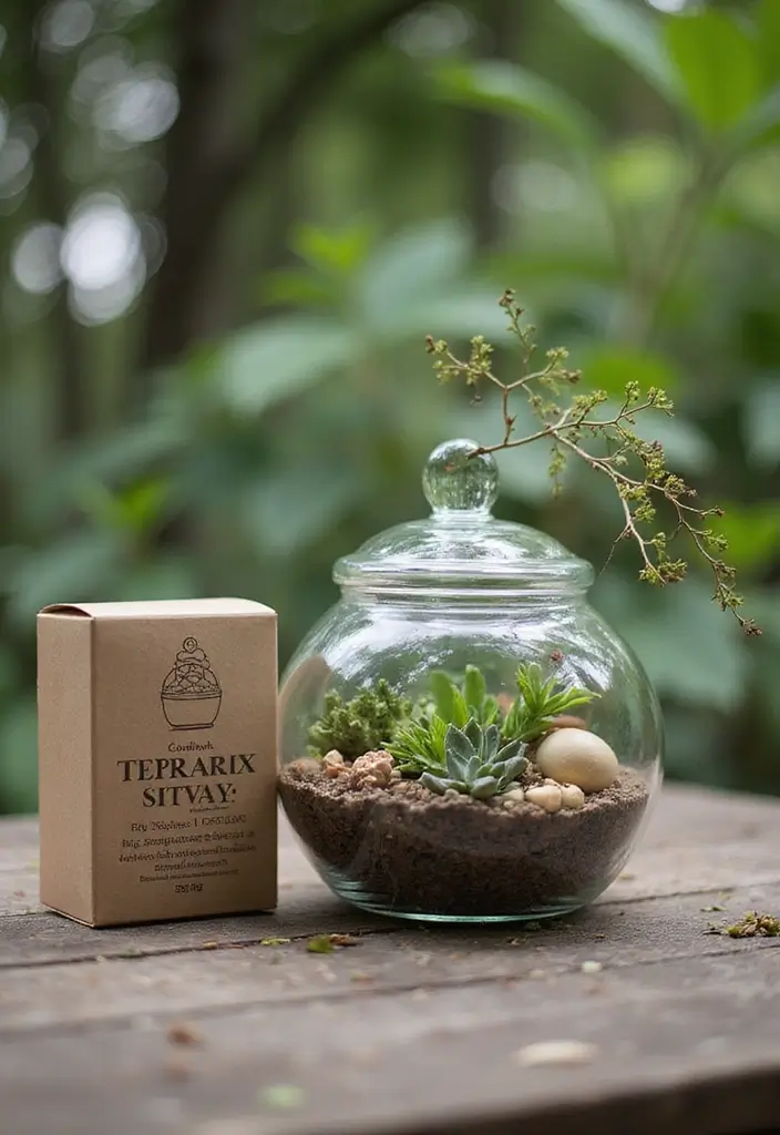 30 Clever Plant Packaging Ideas for Gifts and Shops 25 30 Clever Plant Packaging Ideas for Gifts and Shops - 25. Terrarium Kits
