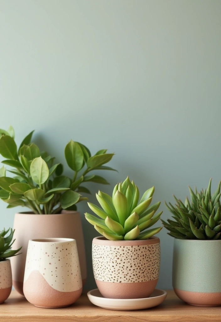 30 Clever Plant Packaging Ideas for Gifts and Shops 28 30 Clever Plant Packaging Ideas for Gifts and Shops - 28. Handmade Ceramic Pots