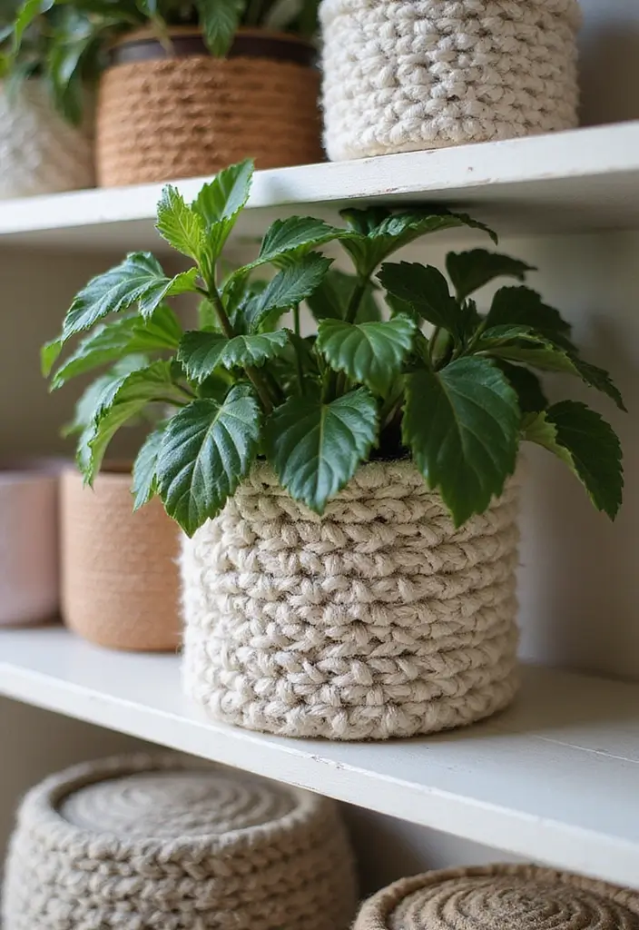 30 Clever Plant Packaging Ideas for Gifts and Shops 4 30 Clever Plant Packaging Ideas for Gifts and Shops - 4. Decorative Pot Covers