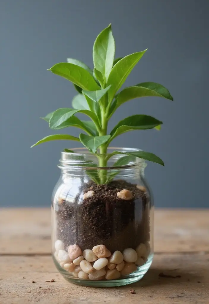 30 Clever Plant Packaging Ideas for Gifts and Shops 8 30 Clever Plant Packaging Ideas for Gifts and Shops - 8. Plant Jars