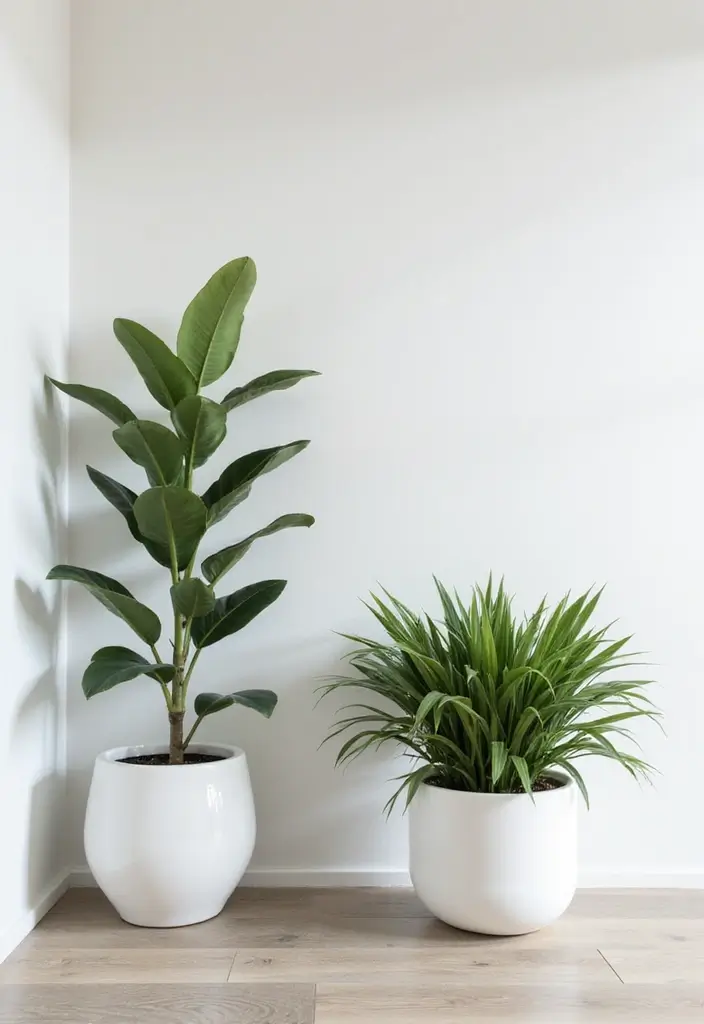 30 Cozy Plant Corner Ideas That Instantly Upgrade Your Room 21 30 Cozy Plant Corner Ideas That Instantly Upgrade Your Room - 21. Minimalist Plant Corner