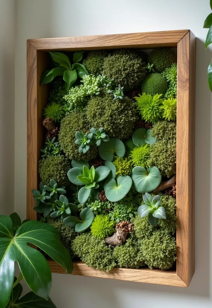 30 Cozy Plant Corner Ideas That Instantly Upgrade Your Room 25 30 Cozy Plant Corner Ideas That Instantly Upgrade Your Room - 25. Cozy Plant Frame