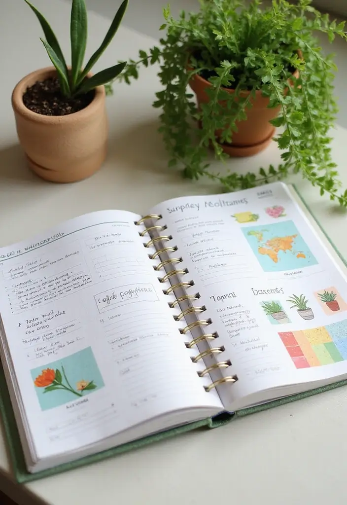 30 Crazy Plant Lady Decor and Lifestyle Ideas 10 30 Crazy Plant Lady Decor and Lifestyle Ideas - 10. Plant Care Journal