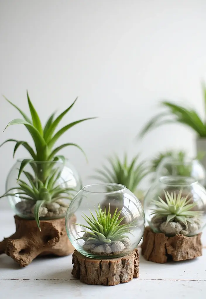 30 Crazy Plant Lady Decor and Lifestyle Ideas 11 30 Crazy Plant Lady Decor and Lifestyle Ideas - 11. Focus on Air Plants
