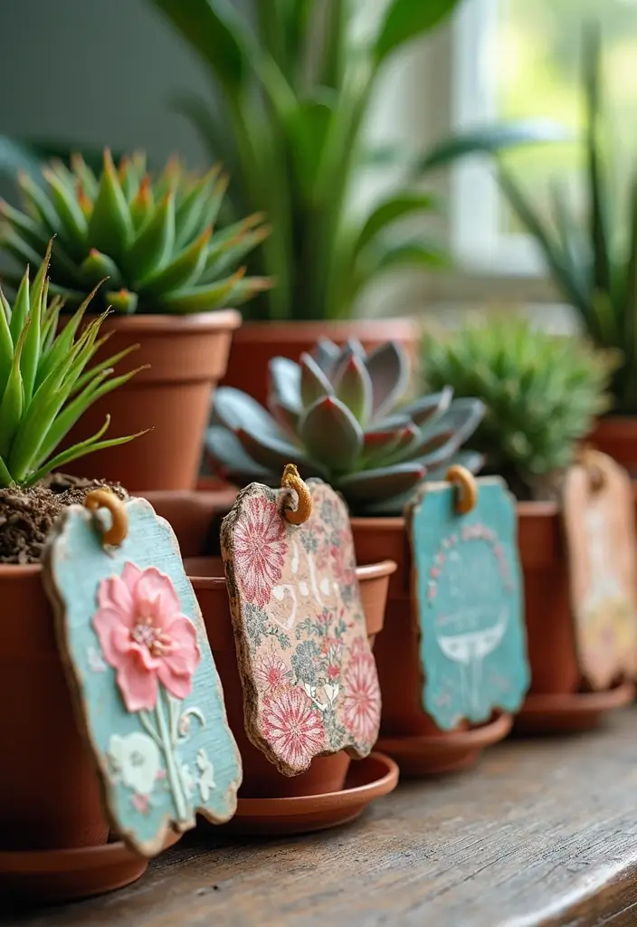 30 Crazy Plant Lady Decor and Lifestyle Ideas 16 30 Crazy Plant Lady Decor and Lifestyle Ideas - 16. Customized Plant Labels