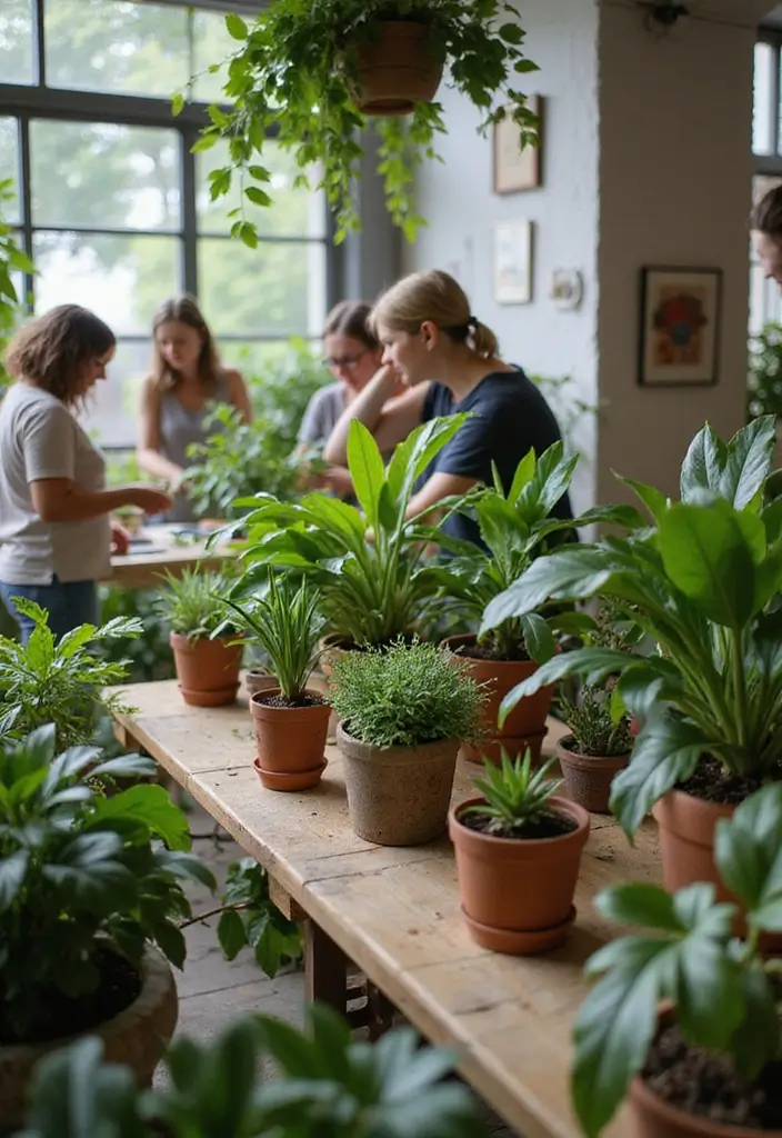 30 Crazy Plant Lady Decor and Lifestyle Ideas 21 30 Crazy Plant Lady Decor and Lifestyle Ideas - 21. Indoor Plant Workshop