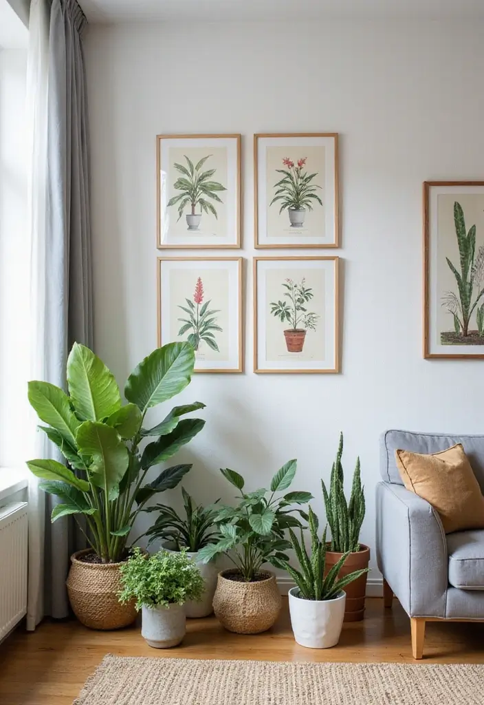 30 Crazy Plant Lady Decor and Lifestyle Ideas 3 30 Crazy Plant Lady Decor and Lifestyle Ideas - 3. Plant-themed Artwork