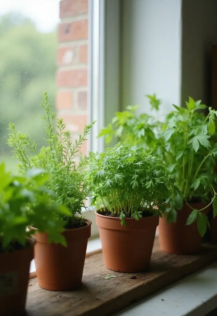 30 Crazy Plant Lady Decor and Lifestyle Ideas 7 30 Crazy Plant Lady Decor and Lifestyle Ideas - 7. Indoor Herb Garden