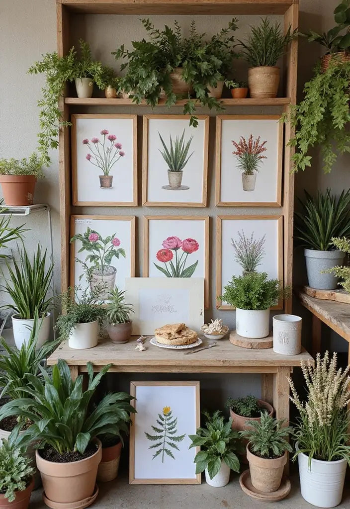 30 Creative Plant Nursery Ideas to Start Your Own Green Business 30 30 Creative Plant Nursery Ideas to Start Your Own Green Business - 30. Plant-Based Art and Decor