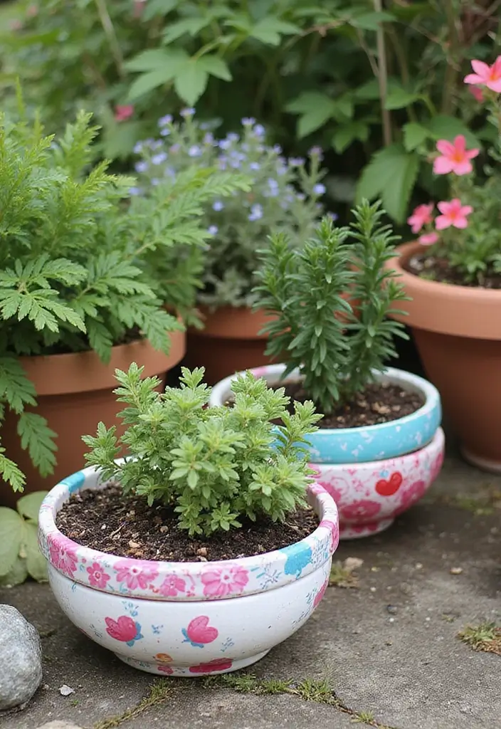 30 Creative Plant Saucer Ideas You Didn’t Know You Needed 15 30 Creative Plant Saucer Ideas You Didn’t Know You Needed - 15. Upcycled Snow Saucers