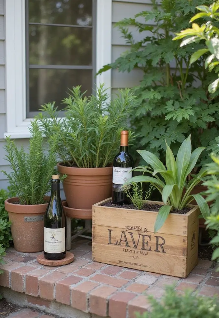 30 Creative Plant Saucer Ideas You Didn’t Know You Needed 19 30 Creative Plant Saucer Ideas You Didn’t Know You Needed - 19. Upcycled Wine Boxes