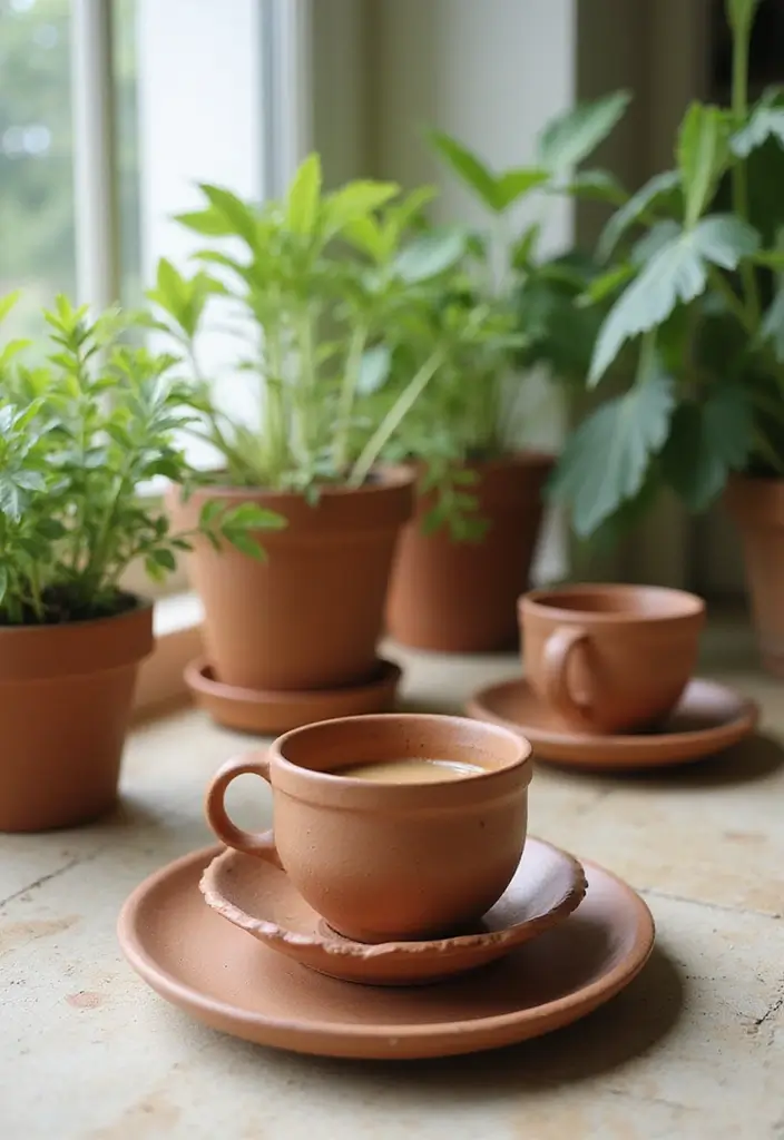 30 Creative Plant Saucer Ideas You Didn’t Know You Needed 20 30 Creative Plant Saucer Ideas You Didn’t Know You Needed - 20. Handmade Clay Saucers