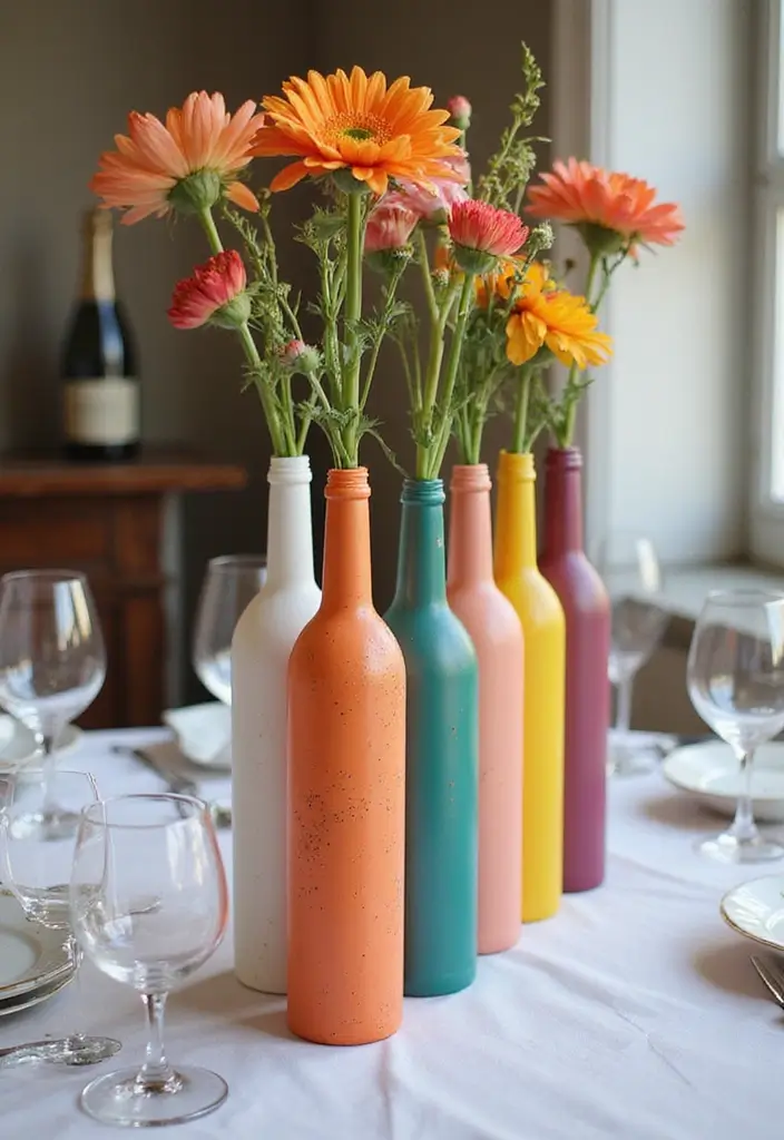 30 Creative Plant Vase Ideas for Every Style 4 30 Creative Plant Vase Ideas for Every Style - 4. Wine Bottle Wonders