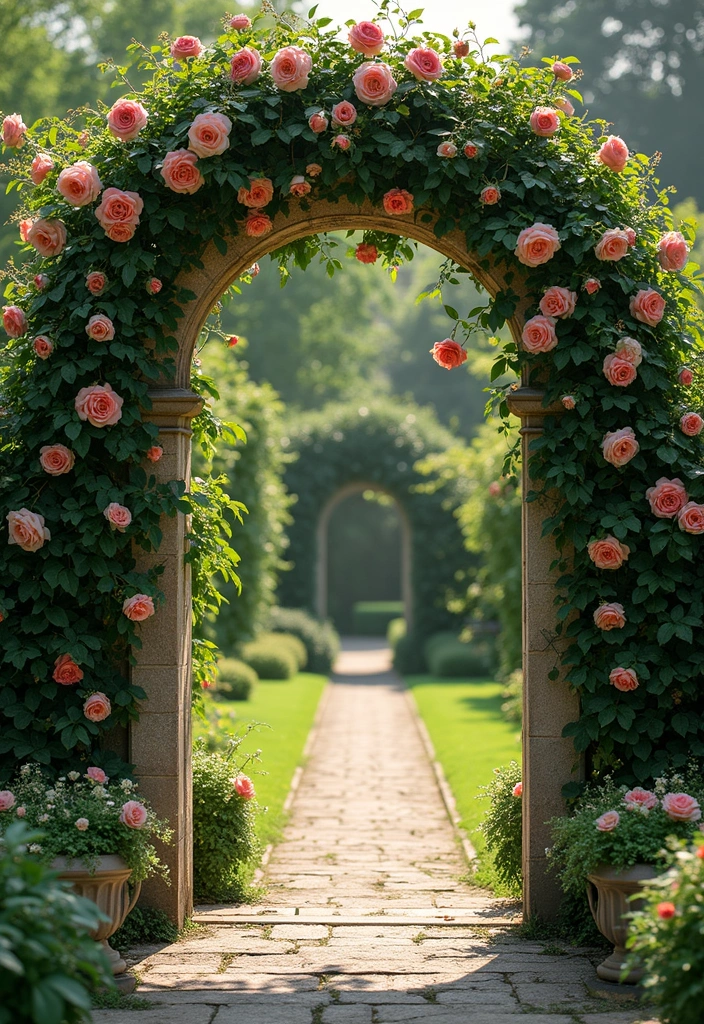 30 DIY Plant Supports You Can Easily Make at Home 11 30 DIY Plant Supports You Can Easily Make at Home - 11. Garden Archway
