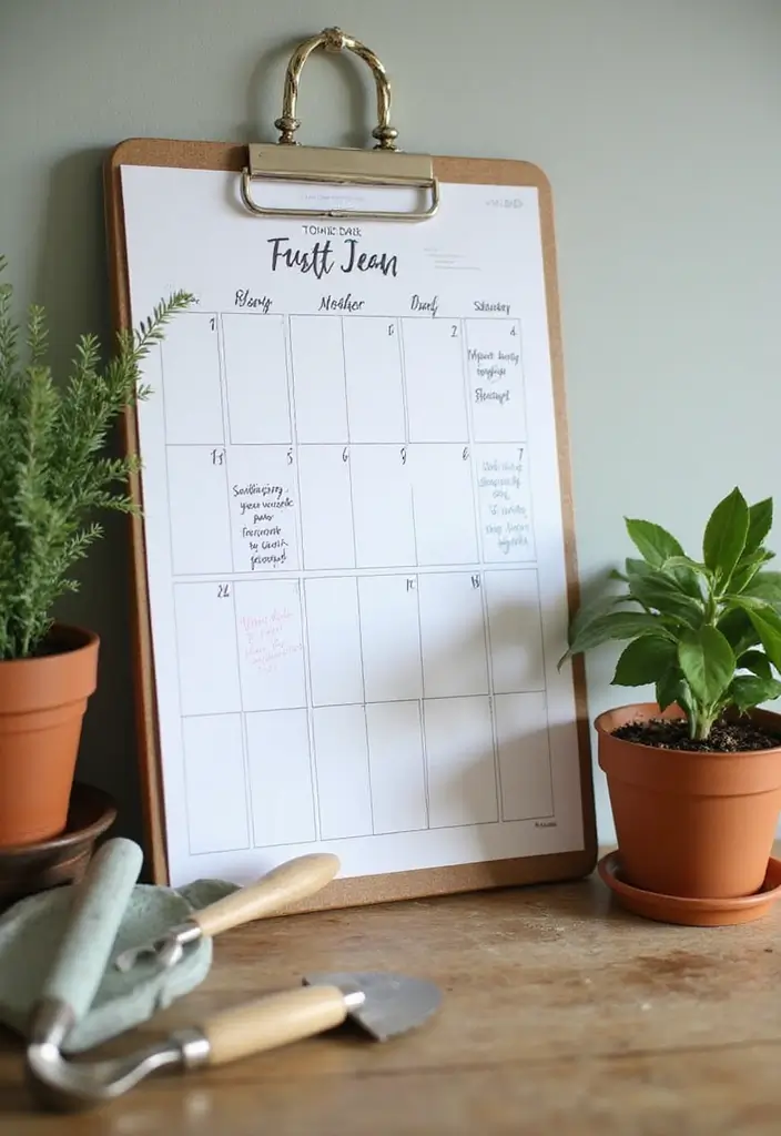 30 Essential Plant Care Tips Every Beginner Should Know - 18. Create a Care Schedule