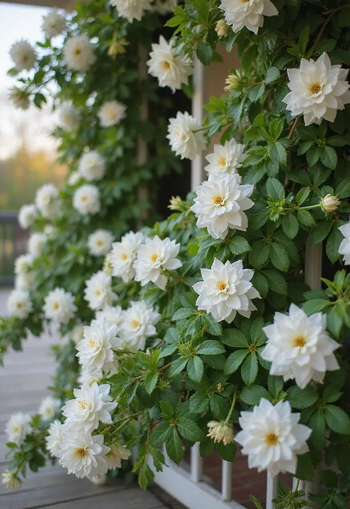 30 Front Porch Plant Ideas That Boost Curb Appeal 29 30 Front Porch Plant Ideas That Boost Curb Appeal - 29. Sweetly Fragrant Jasmine