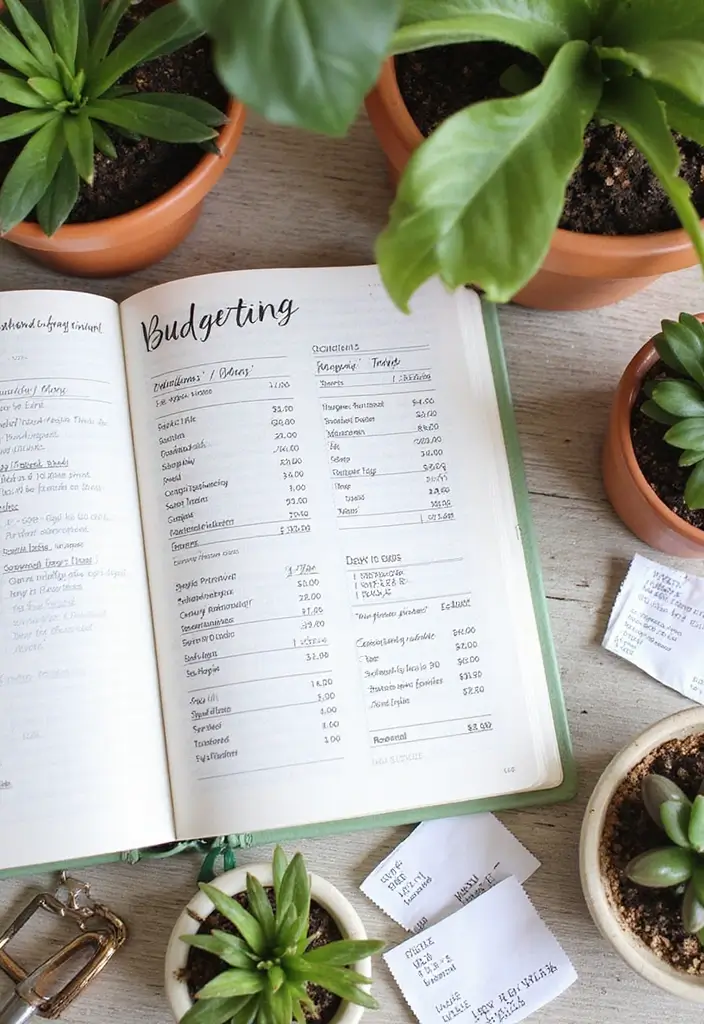 30 Fun Plant Journal Ideas for Every Plant Lover 13 30 Fun Plant Journal Ideas for Every Plant Lover - 13. Budgeting for Plant Care