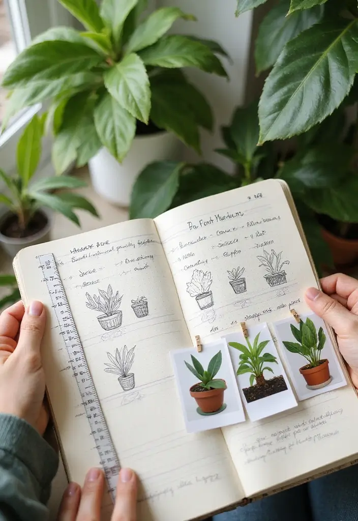 30 Fun Plant Journal Ideas for Every Plant Lover 2 30 Fun Plant Journal Ideas for Every Plant Lover - 2. Growth Progress Logs