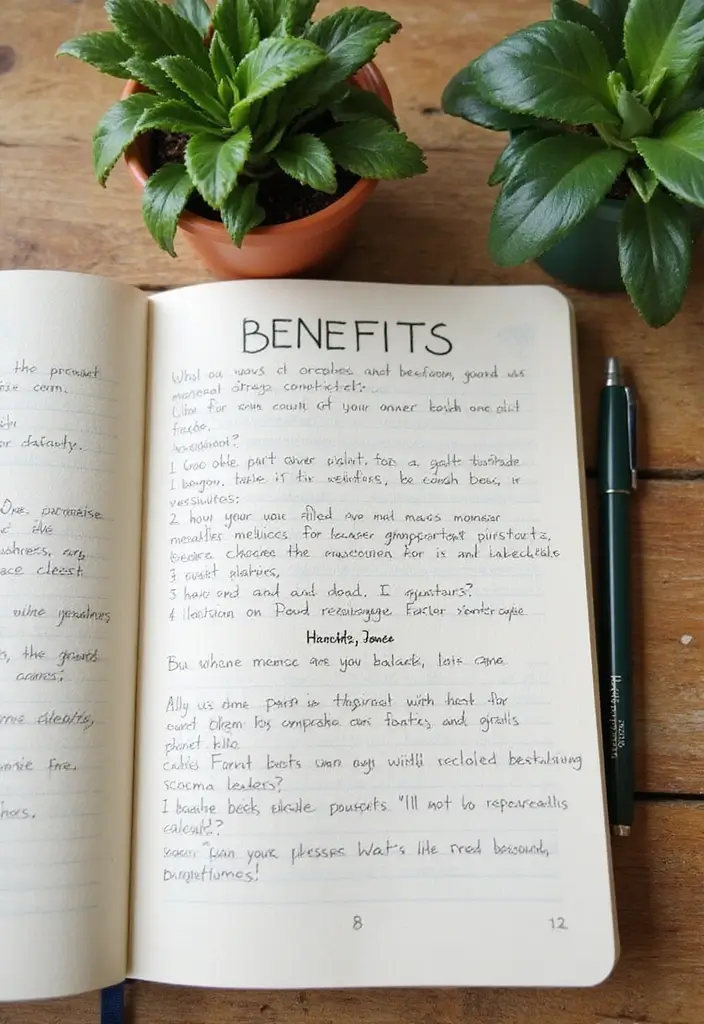 30 Fun Plant Journal Ideas for Every Plant Lover 20 30 Fun Plant Journal Ideas for Every Plant Lover - 20. Plant Perks and Benefits