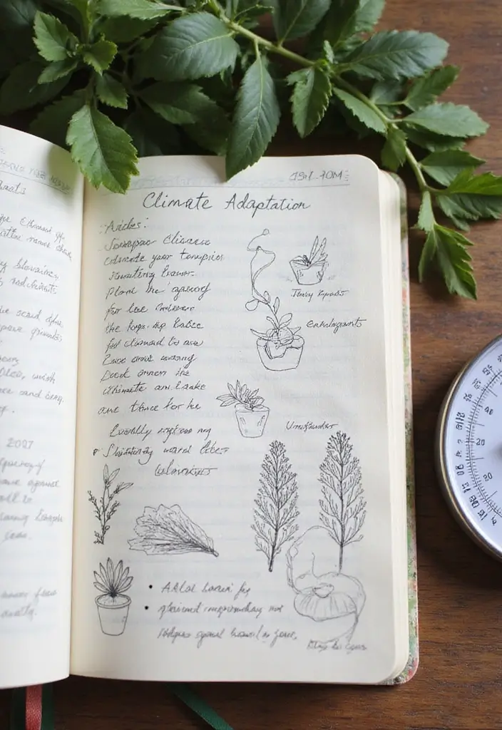 30 Fun Plant Journal Ideas for Every Plant Lover 24 30 Fun Plant Journal Ideas for Every Plant Lover - 24. Climate Adaptation Notes