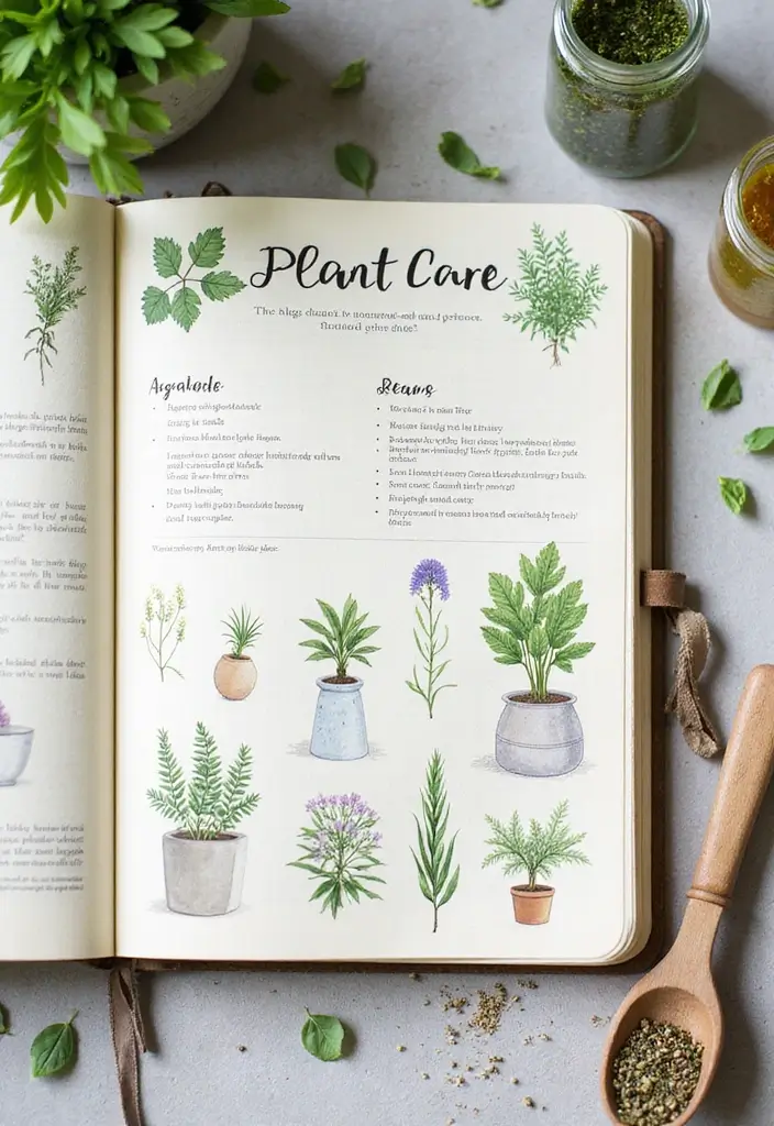 30 Fun Plant Journal Ideas for Every Plant Lover 9 30 Fun Plant Journal Ideas for Every Plant Lover - 9. DIY Plant Care Recipes