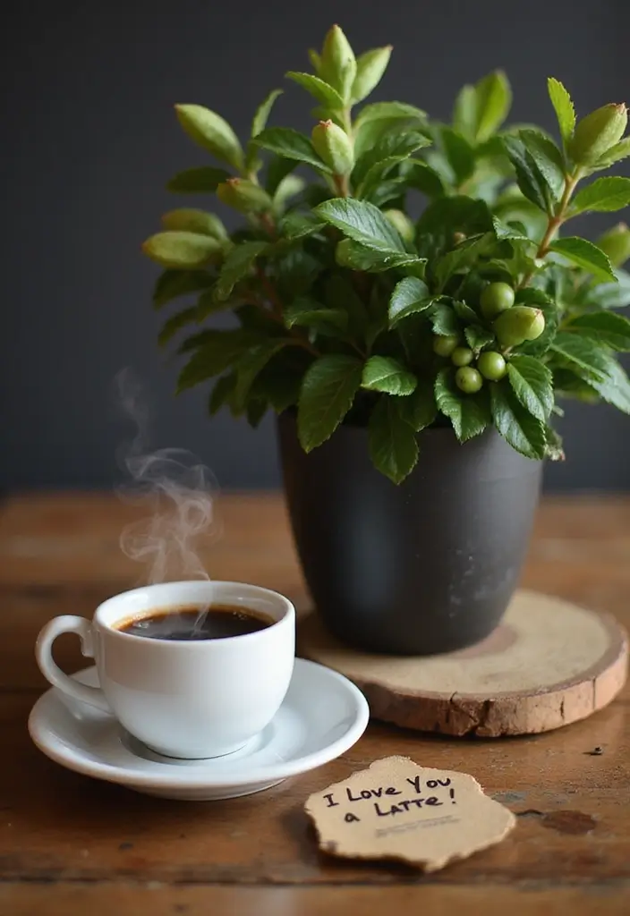 30 Fun Plant Puns Every Crazy Plant Lady Will Adore 2 30 Fun Plant Puns Every Crazy Plant Lady Will Adore - 2. I Love You a Latte!