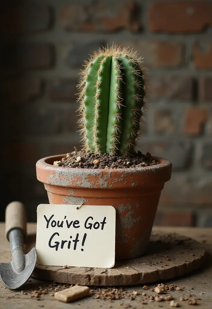 30 Fun Plant Puns Every Crazy Plant Lady Will Adore 24 30 Fun Plant Puns Every Crazy Plant Lady Will Adore - 24. You’ve Got Grit!