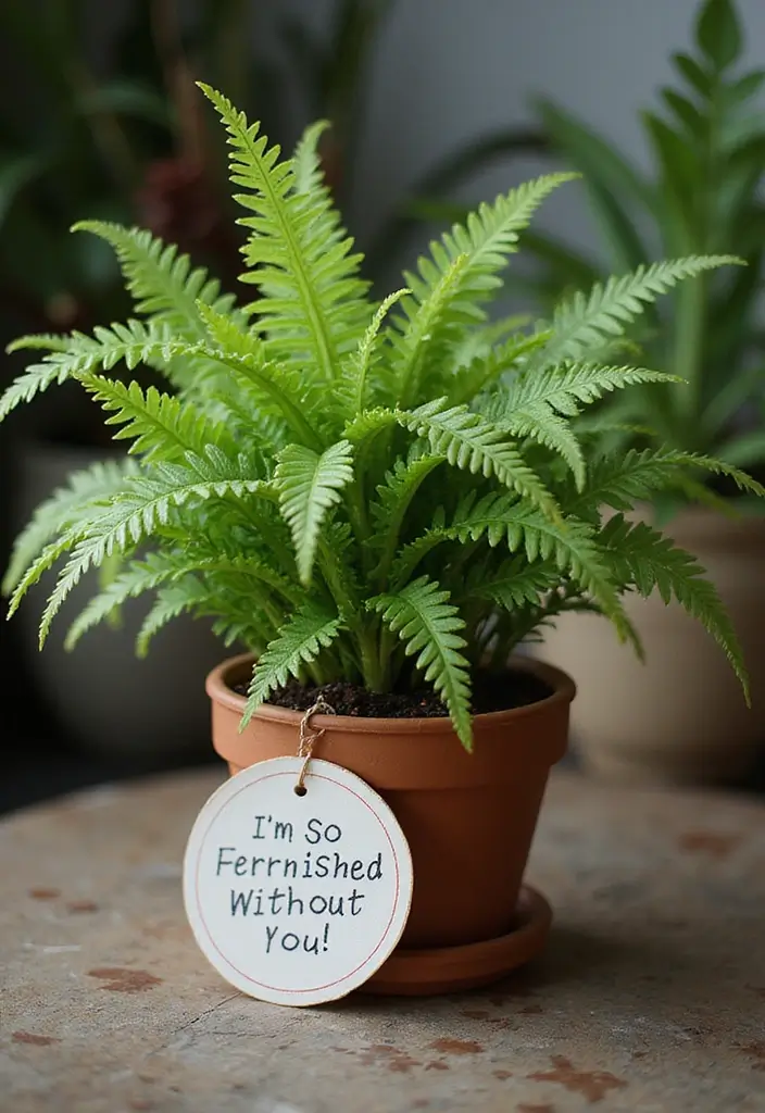 30 Fun Plant Puns Every Crazy Plant Lady Will Adore 30 30 Fun Plant Puns Every Crazy Plant Lady Will Adore - 30. I’m So Fern-ished Without You!