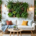 30 Indoor Plant Wall Ideas for a Green Home Vibe