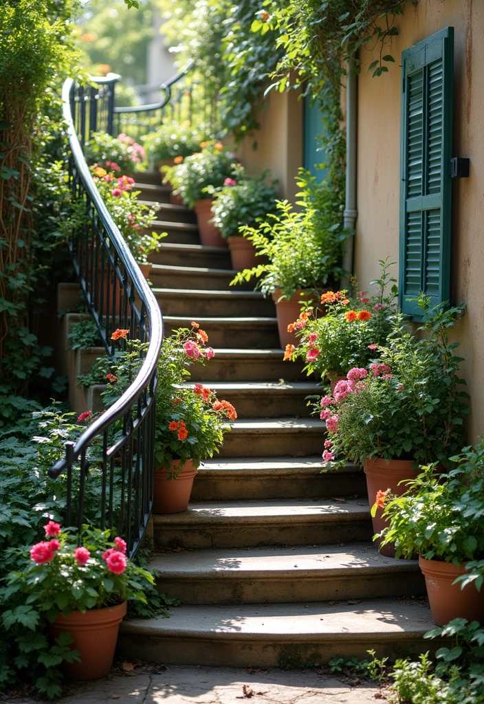 30 Indoor Plant Wall Ideas for a Green Home Vibe - 26. Railing Planters